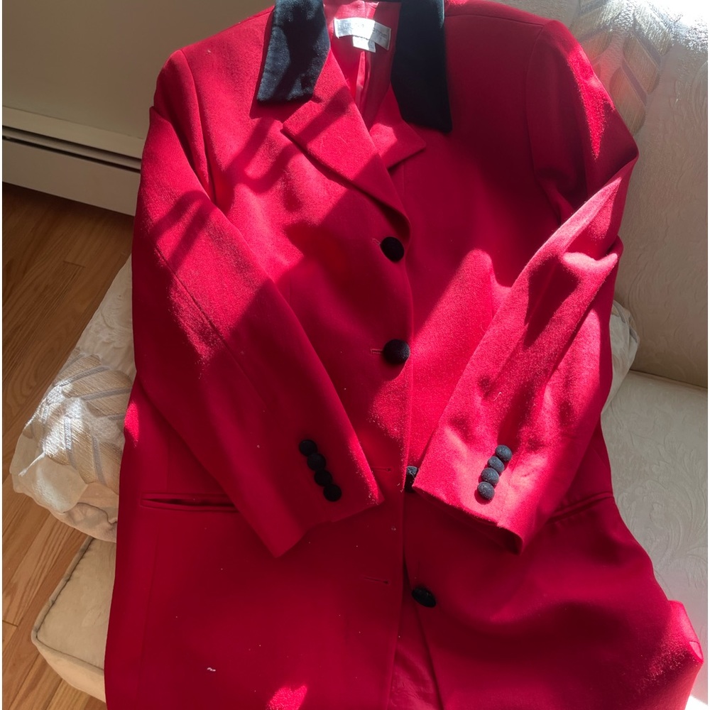 Vintage Liz Claiborne 100 percent wool blazer